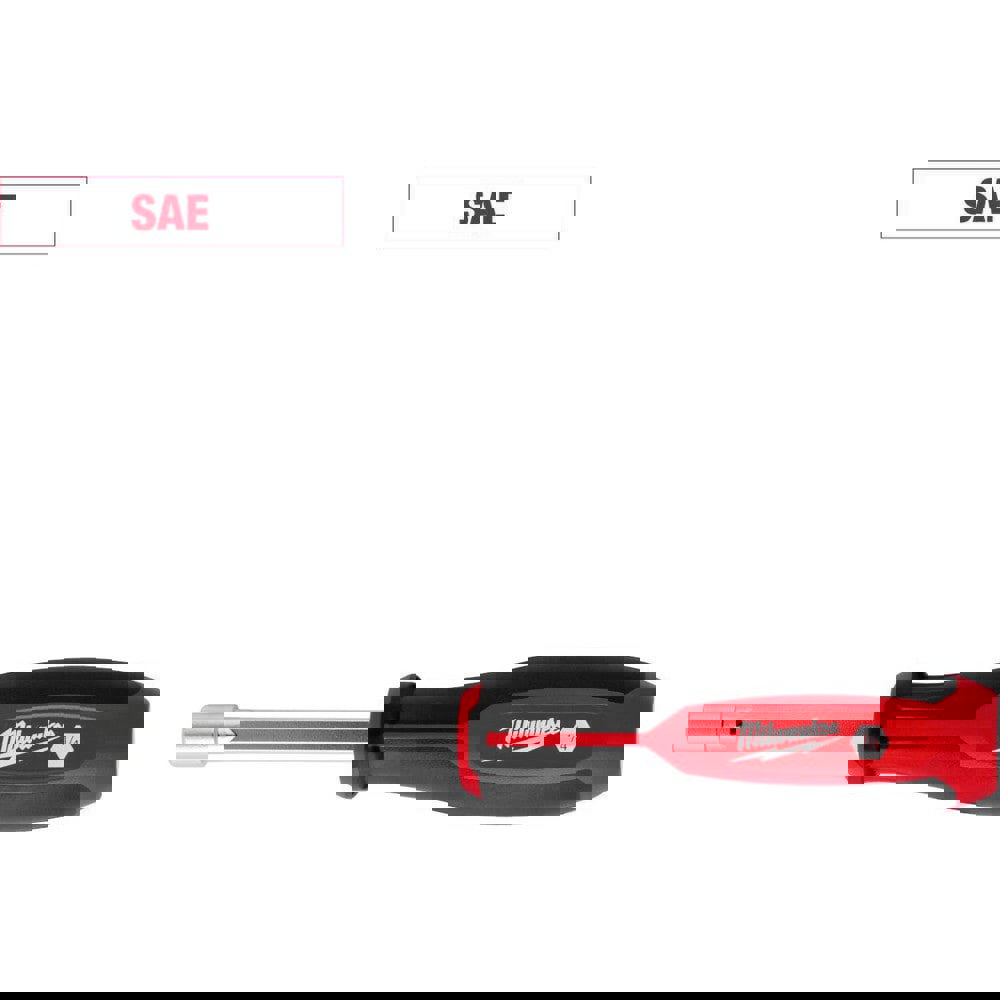 Nutdrivers; Tool Type: Nut Driver ; Size (Decimal Inch): 1/4 ; Shaft Type: Hollow ; Shaft Length: 7.2000 ; Overall Length (Decimal Inch): 7.2000 ; Handle Type: Tri-Lobular